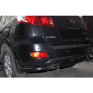 Takakulmapalat keskikaareen AK0073 Black (2 kpl, ruostumaton teräs) Hyundai Santa Fe 2 2006–2012