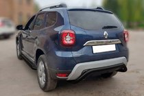 Dacia Duster 2018–2024 Takasuojakaari AK007 Black (ruostumaton teräs) kuva 1
