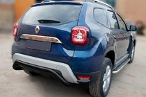 Dacia Duster 2018–2024 Takasuojakaari AK007 Black (ruostumaton teräs) kuva 3