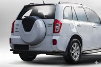 Chery Tiggo 3 2005– Taka tuplakulmaputket AK003-double Black (2 kpl, ruostumaton teräs) kuva 1