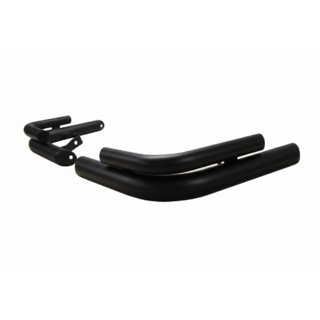 Taka tuplakulmaputket AK003-double Black (2 kpl, ruostumaton teräs) Mercedes Sprinter W901/902/903/904/905 1995–2006