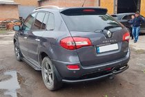 Renault Koleos 2008–2016 Takakaari AK002-1 Black (ruostumaton teräs) kuva 4