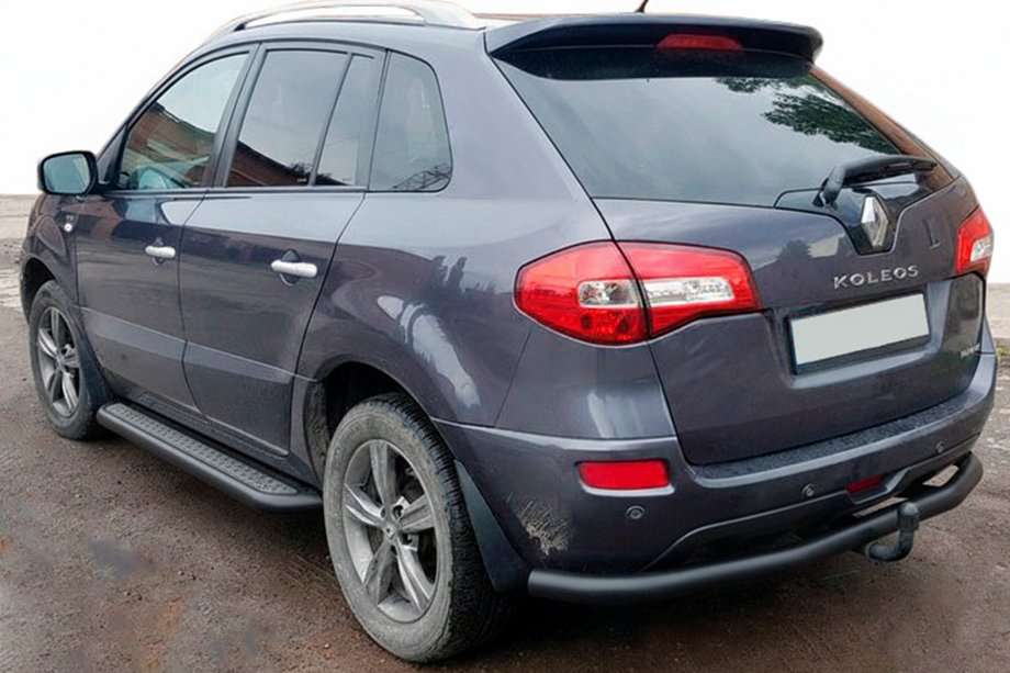 Renault Koleos 2008–2016 Takakaari AK002-1 Black (ruostumaton teräs) Image