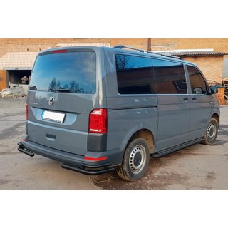 Takakulmasuojat AK003-Double Black (2 kpl, ruostumaton teräs) Volkswagen T6 2015–2024 kuva 4