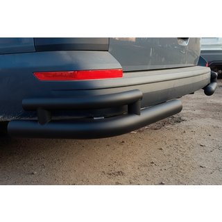 Takakulmasuojat AK003-Double Black (2 kpl, ruostumaton teräs) Volkswagen T6 2015–2024 kuva 2