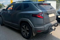 Renault Duster 2024– Takasuojakaari AK007 Black (ruostumaton teräs) kuva 2