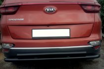 Kia Sportage 2015–2021 Taka puskurisuoja AK002-2 Black (ruostumaton teräs) kuva 3