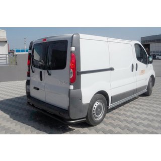 Takasuojakaari AK005 Black (ruostumaton teräs) Opel Vivaro 2001–2015 kuva 1