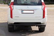 Mitsubishi Pajero Sport 2015– Takasuojakaari AK005 Black (ruostumaton teräs) kuva 4