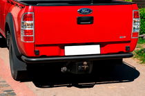 Ford Ranger 2007–2011 Takasuojakaari AK005 Black (ruostumaton teräs) kuva 1