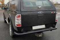 Ford Ranger 2007–2011 Takasuojakaari AK005 Black (ruostumaton teräs) kuva 5