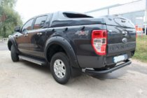 Ford Ranger 2011–2022 Takasuojakaari AK005 Black (2011-2018, ruostumaton teräs) kuva 3