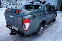 Ford Ranger 2011–2022 Takasuojakaari AK005 Black (2011-2018, ruostumaton teräs) kuva 2