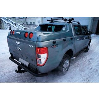 Takasuojakaari AK005 Black (2011-2018, ruostumaton teräs) Ford Ranger 2011–2022 kuva 2