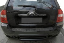 Kia Sportage 2004–2010 Takasuojakaari AK005 Black (ruostumaton teräs) kuva 1