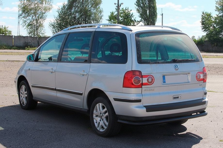Ford Galaxy 1995–2006 Takasuojakaari AK005 Black Kuva 3