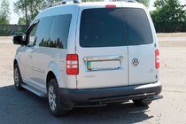Volkswagen Caddy 2004–2010 Takakaari AK003-2 Black (2 kpl, ruostumaton teräs) kuva 3