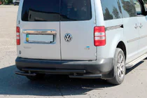 Volkswagen Caddy 2010–2015 Takakaari AK003-2 Black (2 kpl, ruostumaton teräs) kuva 1