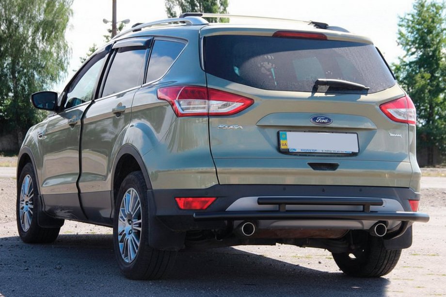 Ford Kuga/Escape 2013–2019 Takarollbar AK002-2 Black (ruostumaton teräs) Image