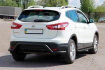 Nissan Qashqai 2014–2021 Takakaari AK007-Plus Black (ruostumaton teräs) kuva 3