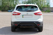 Nissan Qashqai 2014–2021 Takakaari AK007-Plus Black (ruostumaton teräs) kuva 4