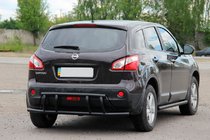 Nissan Qashqai 2007–2010 Takakaari AK011 Black (ruostumaton teräs) kuva 2