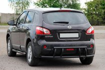 Nissan Qashqai 2007–2010 Takakaari AK011 Black (ruostumaton teräs) kuva 3