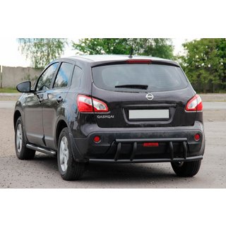 Takakaari AK011 Black (ruostumaton teräs) Nissan Qashqai 2007–2010 kuva 3