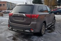 Mitsubishi Outlander 2012–2021 Takakaari AK004-2 Black (ruostumaton teräs) kuva 3