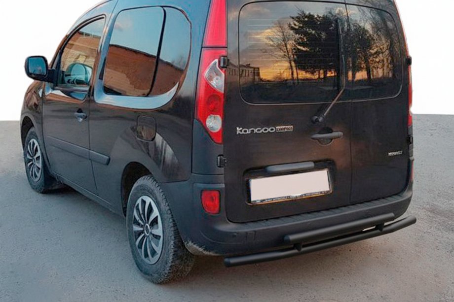 Renault Kangoo 2008–2020 Takakaari AK002-2 Black (ruostumaton teräs) Image