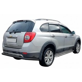 Takasuojakaari AK005 Black (ruostumaton teräs) Chevrolet Captiva 2006–2019 kuva 3