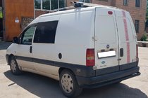 Fiat Scudo 1996–2007 Takasuojakaari AK005 Black (ruostumaton teräs) kuva 2