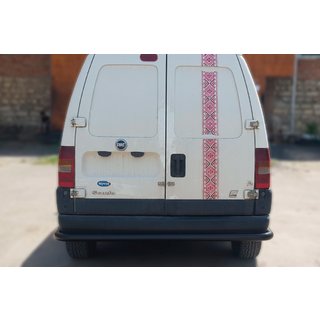 Takasuojakaari AK005 Black (ruostumaton teräs) Fiat Scudo 1996–2007 kuva 1