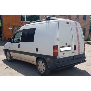 Takasuojakaari AK005 Black (ruostumaton teräs) Fiat Scudo 1996–2007 kuva 2