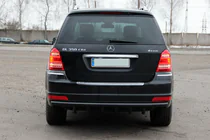 Mercedes GL-sarja X164 2006–2012 Taka kaari AK-style Black (ruostumaton teräs) kuva 1