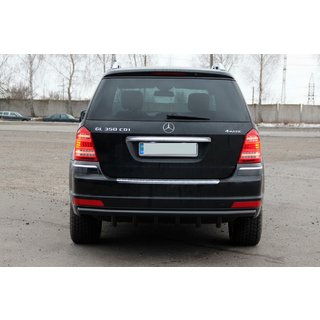 Taka kaari AK-style Black (ruostumaton teräs) Mercedes GL-sarja X164 2006–2012 kuva 1