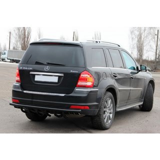 Taka kaari AK-style Black (ruostumaton teräs) Mercedes GL-sarja X164 2006–2012 kuva 3