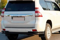 Toyota Land Cruiser Prado 150 2009–2023 Takasuojauskaari AK005-2 Black (ruostumaton teräs) kuva 5