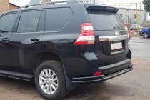 Toyota Land Cruiser Prado 150 2009–2023 Takasuojauskaari AK005-2 Black (ruostumaton teräs) kuva 3