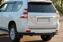 Toyota Land Cruiser Prado 150 2009–2023 Takasuojauskaari AK005-2 Black (ruostumaton teräs) kuva 6
