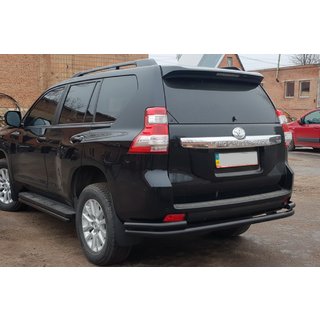 Takasuojauskaari AK005-2 Black (ruostumaton teräs) Toyota Land Cruiser Prado 150 2009–2023 kuva 1