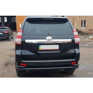 Takasuojauskaari AK005-2 Black (ruostumaton teräs) Toyota Land Cruiser Prado 150 2009–2023 kuva 2