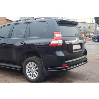 Takasuojauskaari AK005-2 Black (ruostumaton teräs) Toyota Land Cruiser Prado 150 2009–2023 kuva 3