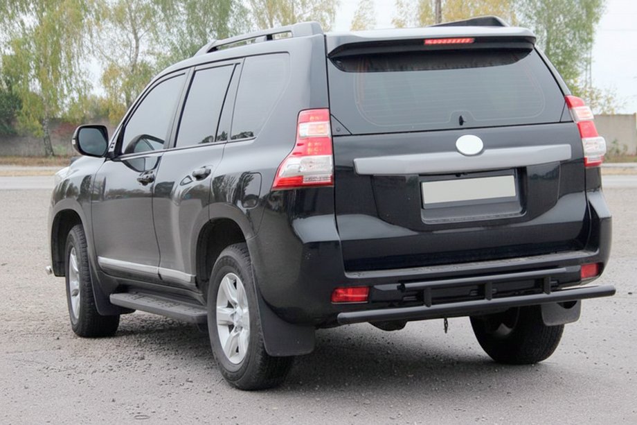 Toyota Land Cruiser Prado 150 2009–2023 Takakaari AK002-2v2 Black (ruostumaton teräs) Image