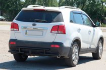 Kia Sorento II XM 2009–2014 Takakaari AK002-2 Black (ruostumaton teräs) kuva 4