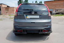Honda CRV 2012–2016 Takasuojakaari AK003-21 Black (ruostumaton teräs) kuva 4