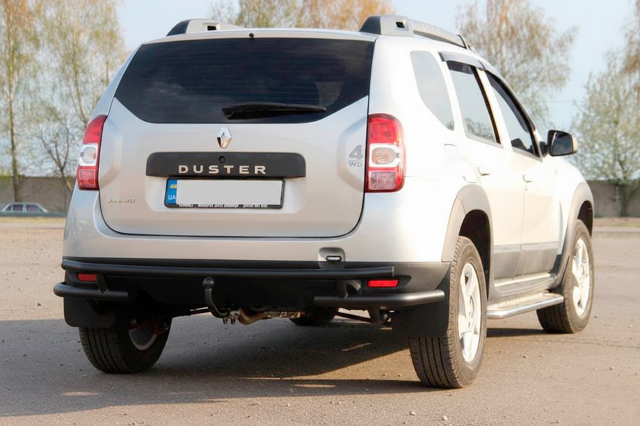 Dacia Duster 2008–2018 Takakaari AK005-Special Black (ruostumaton teräs) Image