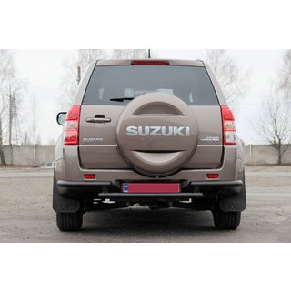 Takasuojakaari AK003-2 Black (ruostumaton teräs) Suzuki Grand Vitara 2005–2017 kuva 1