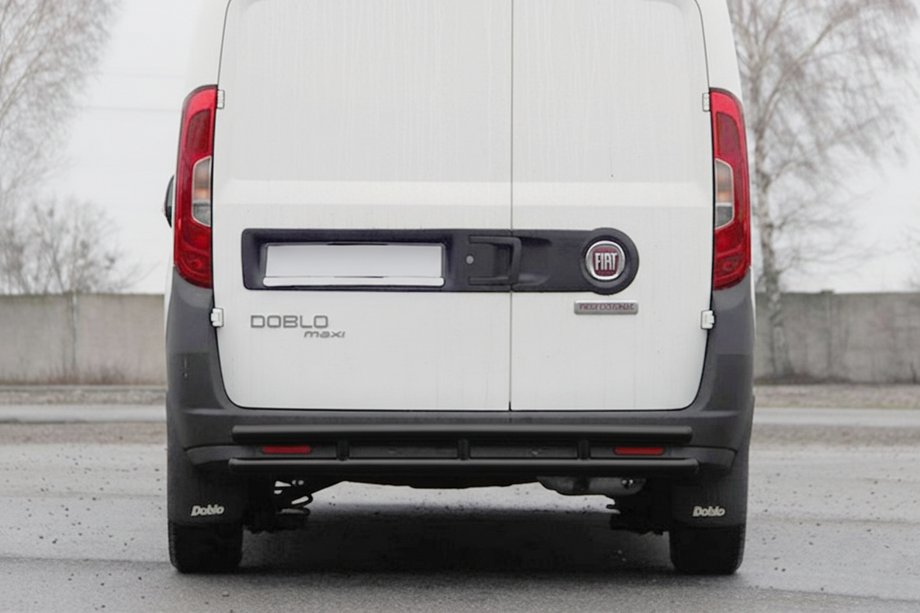 Opel Combo 2012–2018 Takakaari AK002/1 – Tupla Black (ruostumaton teräs) Image