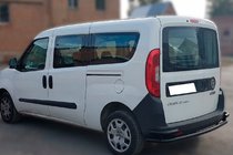 Fiat Doblo II 2010–2022 Takakaari AK005/2-Tupla Black (ruostumaton teräs) kuva 3
